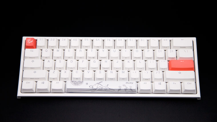 Ducky One 2 mini white  銀軸ゲーミングキーボード