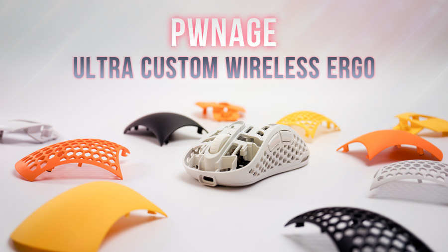 【レビュー】Pwnage Ultra Custom Wireless Ergo - 色にもっと自由を