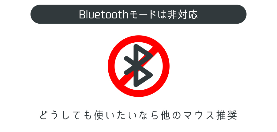 Bluetooth非対応