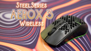 SteelSeries Aerox 3 Wireless レビュー。66gの超軽量ワイヤレス 