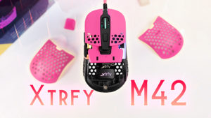 Xtrfy M42 - 変形はロマン！トップシェルが換装可能なマウス