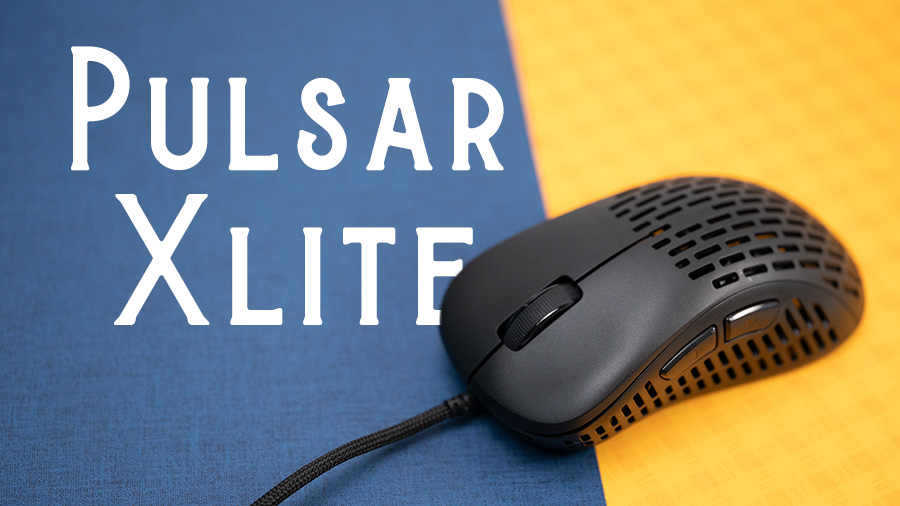 Pulsar Xlite レビュー。まさかの底が抜けてる超軽量マウス | GameGeek