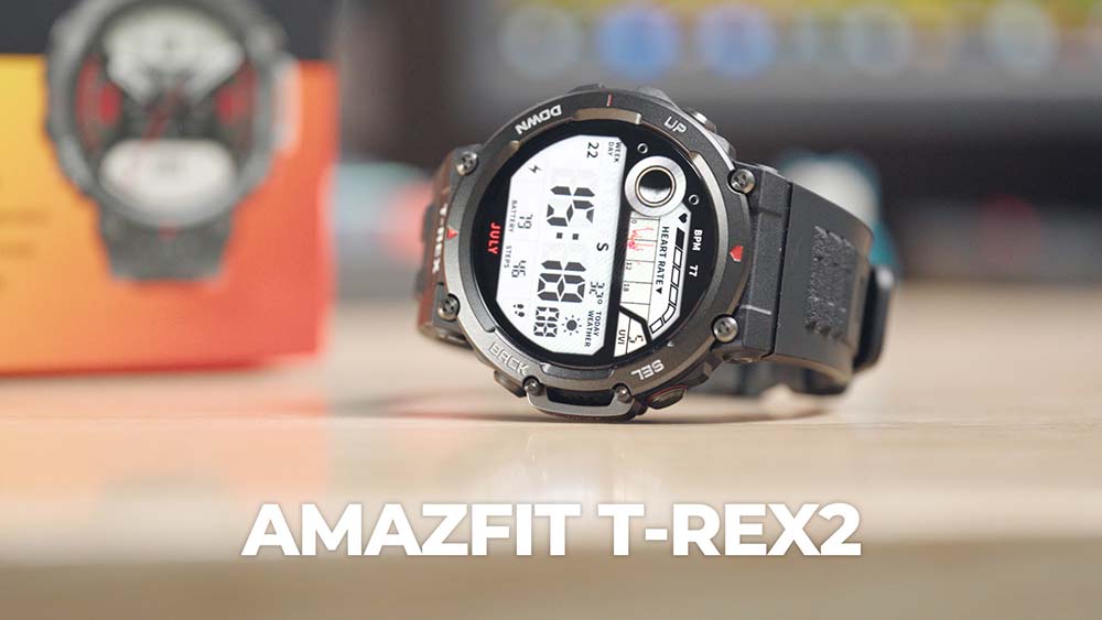 Amazfit T-REX2 レビュー