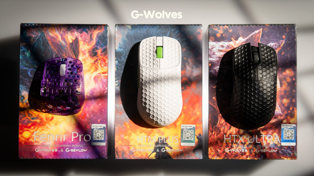 G-Wolves Fenrir pro, HTM Plus, HTX Ultra レビュー