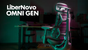 LiberNovo Omni Gen レビュー。電動で腰を支える高機能エルゴノミックチェア