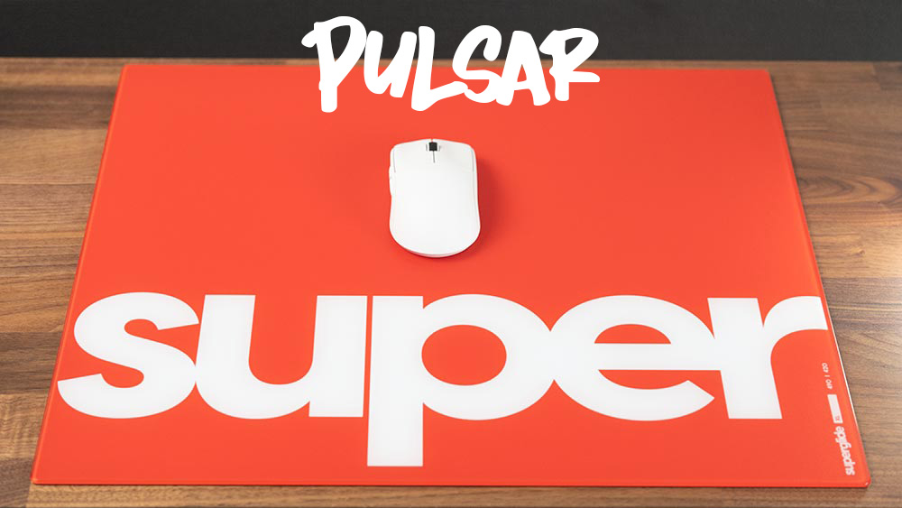 Pulsar Superglide Glass Mousepad レビュー